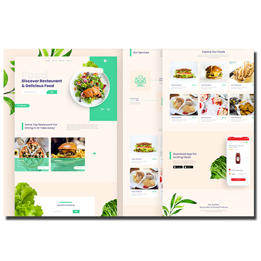 How to make food delivery website